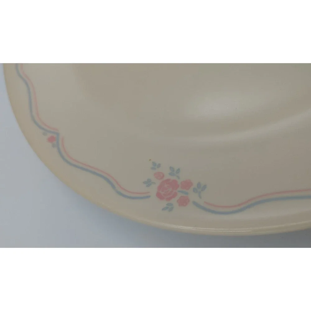 Vintage‎ Corelle English Dinner Plates Pink Roses 10.5